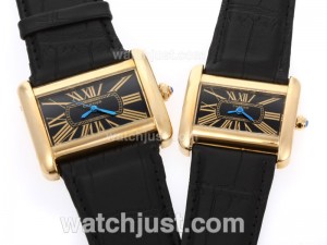 Replica Cartier Classic Gold Case