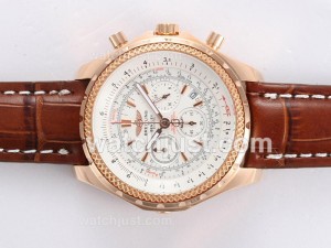 Replica Breitling For Bentley Motors Working Gold Casing