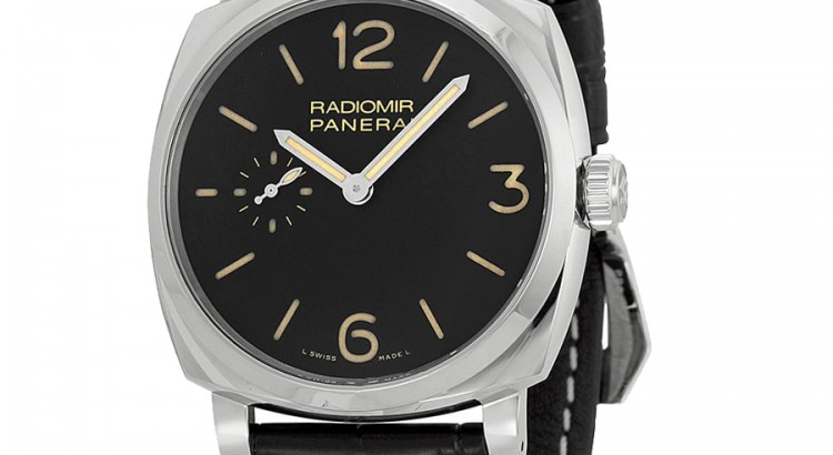 panerai-radiomir-manual-steel-black-dial-replica